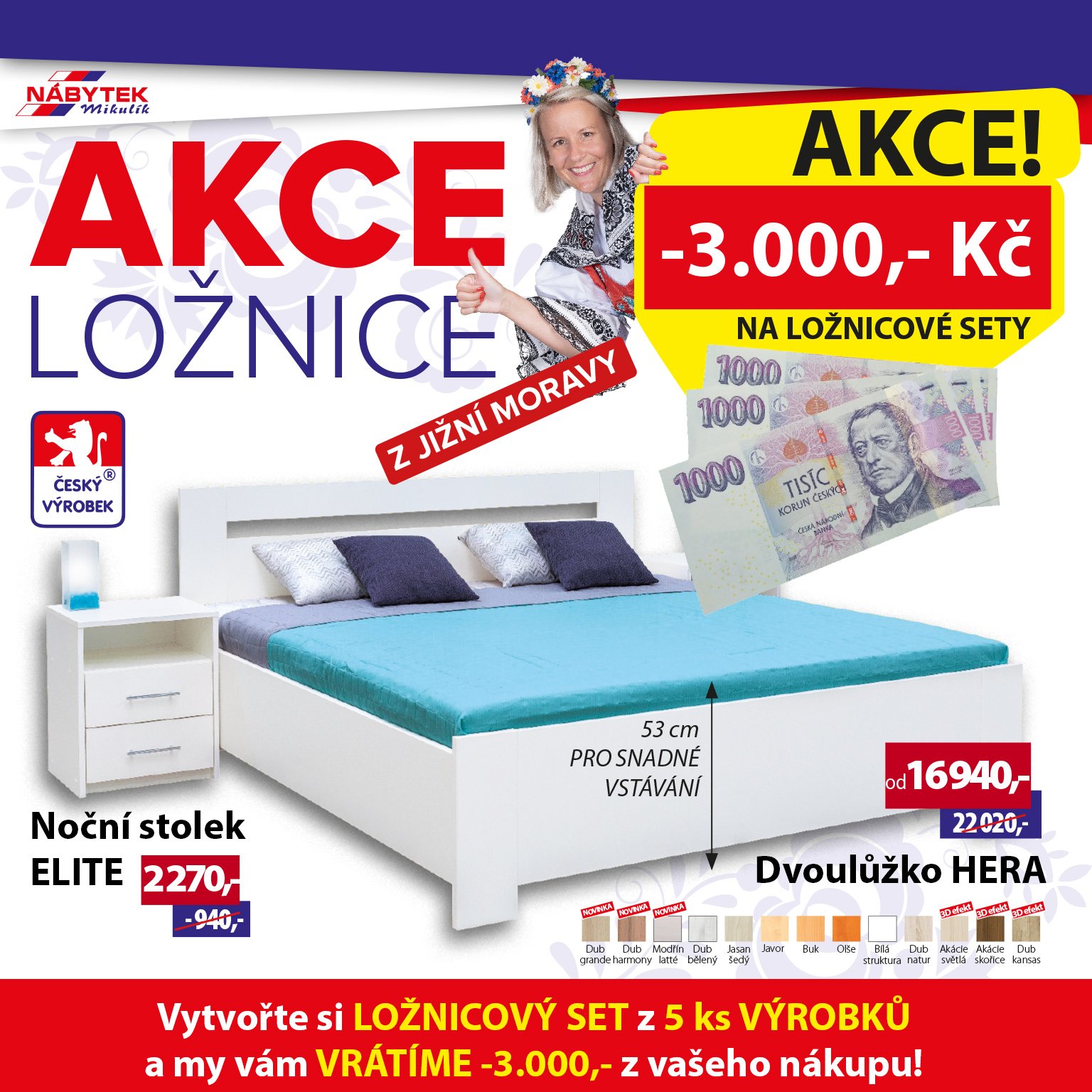AKCE 3000,-Kč zpět !!!